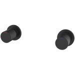BATH TAPS - Millennium Finesa Black Wall Top Assemblies  10576