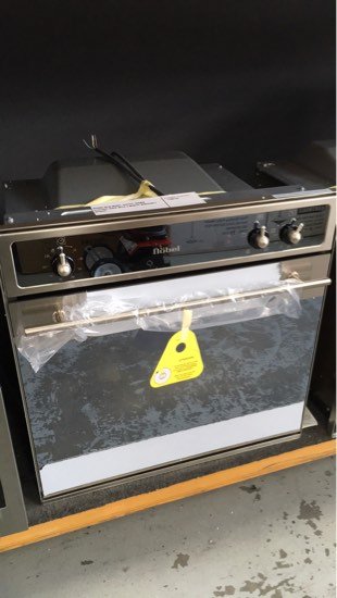 290719-63.jpg BRAND NEW NOBEL S/STEEL 600MM ELECTRIC OVEN – FLOORSTOCK - Image 1