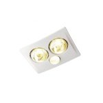 Ixl Bathroom Lighting Classic Tastic Triumph Heater, Fan & Light 3 In 1 White 11312 - Classic Tastic