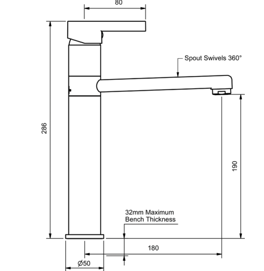 Adero-Basin-Mixer-specs.png Adero Basin Mixer - Image 2