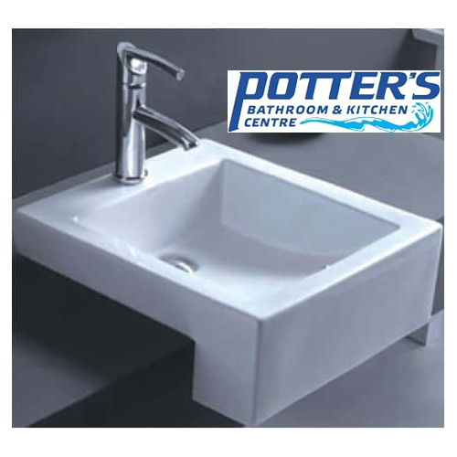 BA0166.png ECT Global Semi Recess Basin WB4076C - Image 1