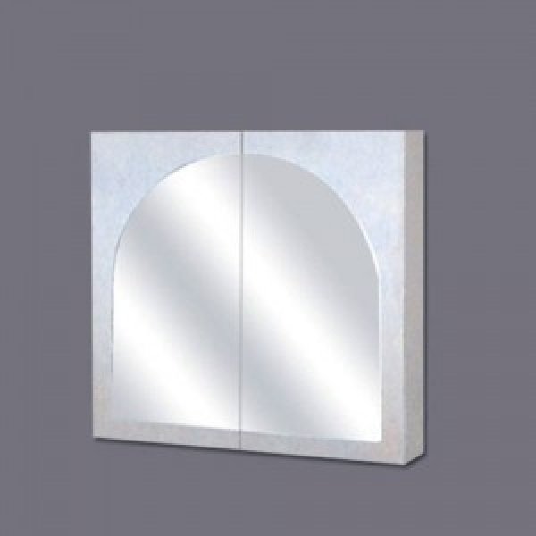 Two Door Shaving Cabinet with Recessed Mirror - SOLD OUT