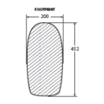 Liwa Skew Toilet Suite - Image 6