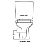Liwa Skew Toilet Suite - Image 5