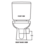 Liwa Skew Toilet Suite - Image 4