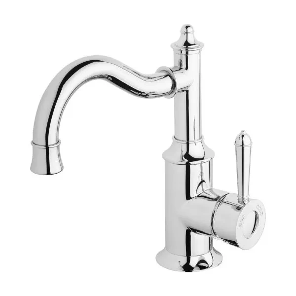 Nostalgia Basin Mixer Shepherds Crook 160mm