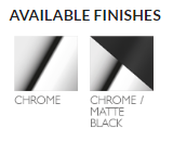 NX-cape-twin-coloursa.png NX Quil Twin Shower Chrome/Matte Black - Image 4