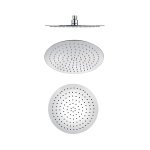 Slim Round Chrome Shower Head 200mm