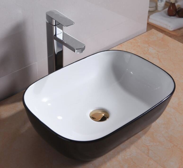 WB4632BK-Curo.jpg Curo Above Counter Ceramic Basin - Image 1