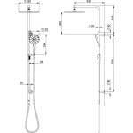 Phoenix - NX Vive Twin Shower 604650062 - Image 3