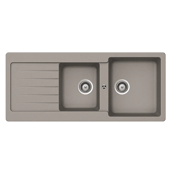 TD200C_599x599 TYPOS 1 & 3/4 BOWL WITH DRAINER SCHOCK - Image 1