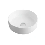BASIN MATTE WHITE JAMIE ABOVE COUNTER