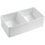 BUTLER SINK DOWNTON DOUBLE BOWL CERAMIC - Image 3