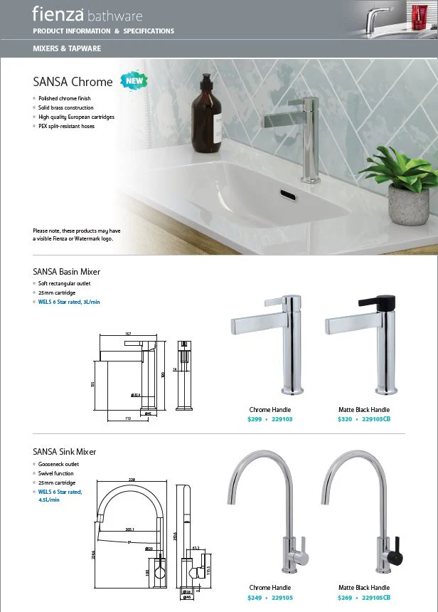 Sansa_Chrome_Spec_1_616x860 SANSA BASIN MIXER - Image 3