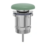 PULL-OUT BASIN WASTE, SAGE CONCRETE/UNIVERSAL POP-UP