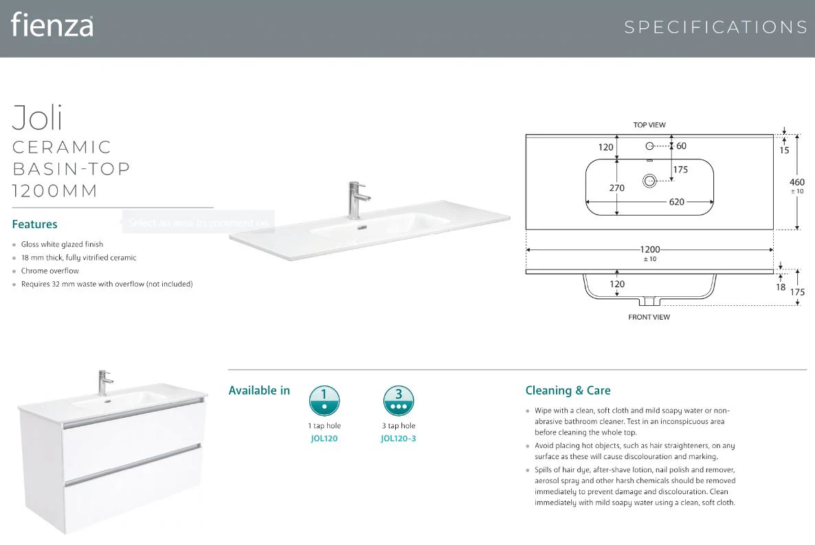 122_1186x793 JOLI MANU WALL-HUNG VANITY 1200MM - Image 4