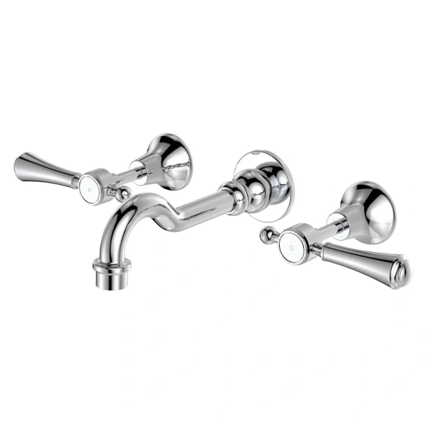 LILLIAN LEVER BASIN/BATH WALL SET