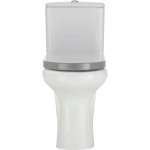 RAK COMPACT BACK-TO-WALL TOILET SUITE, GREY - Image 3