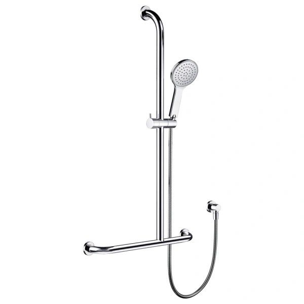 LUCIANA CARE INVERTED T RAIL SHOWER, RIGHT-HAND