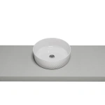 TIMBERLINE ALLURE ARROW GLOSS WHITE BASIN - Image 3
