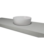 TIMBERLINE ALLURE ARROW MATTE WHITE BASIN