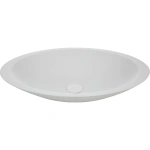 BAHAMA MATTE WHITE SOILD SURFACE BASIN - Image 3