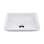CLASSIQUE 420 MATTE WHITE SOILD SURFACE BASIN
