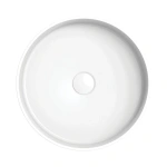 MINKA ROUND SOLID SURFACE ABOVE COUNTER BASIN MATTE WHITE - Image 3