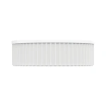 MINKA ROUND SOLID SURFACE ABOVE COUNTER BASIN MATTE WHITE - Image 4