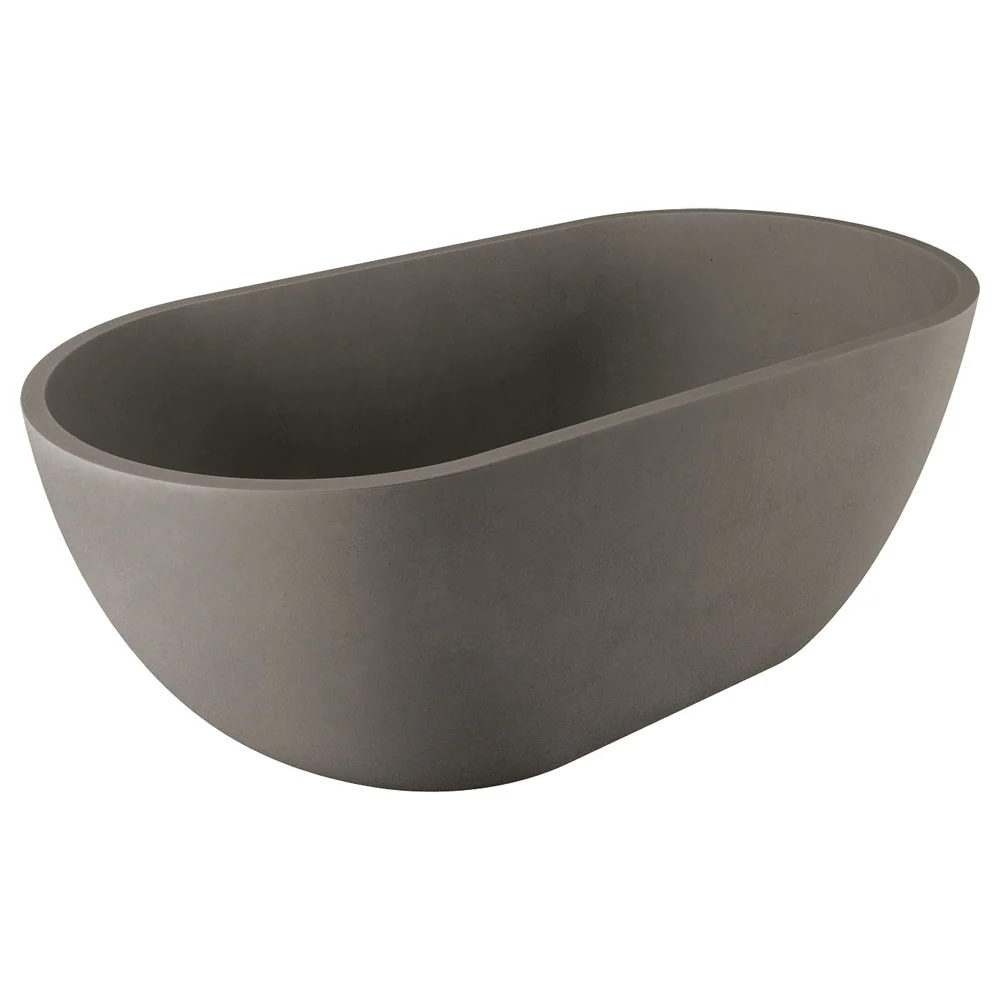 FC12_1000x1000 JADA CONCRETE BATH, WARM GREY - Image 1