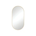 EMPIRE URBAN BRASS FRAMED MIRROR 450 X 900MM