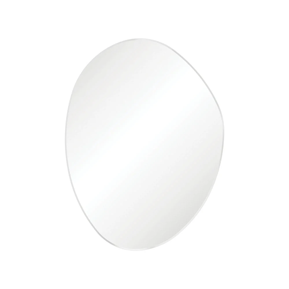 FMPA90120W_1000x1000 PEBBLE MATTE WHITE ASYMMETRICAL FRAMED MIRROR - Image 3