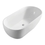 KOKO FREESTANDING ACRYLIC BATH 1500MM, GLOSS WHITE