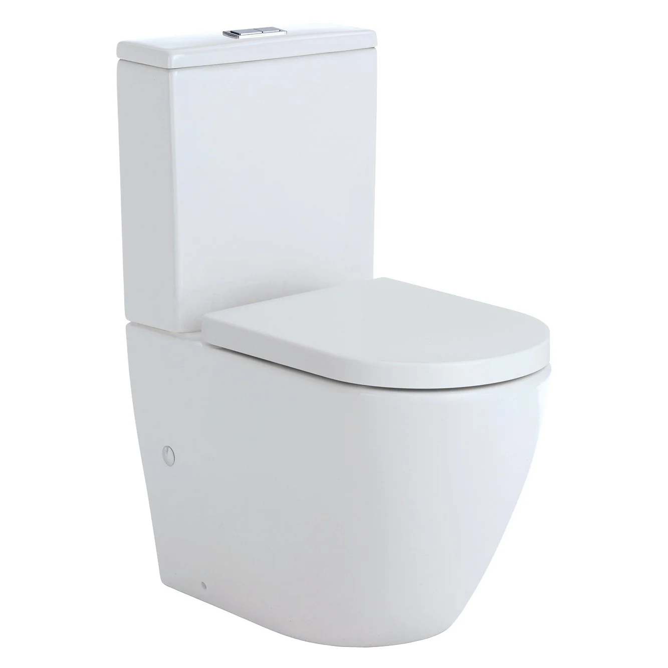 K002_1_19994b27-4ddc-4e41-aa00-efb45fb3f018_1333x1333 KOKO BACK-TO-WALL TOILET SUITE, GLOSS WHITE - Image 1