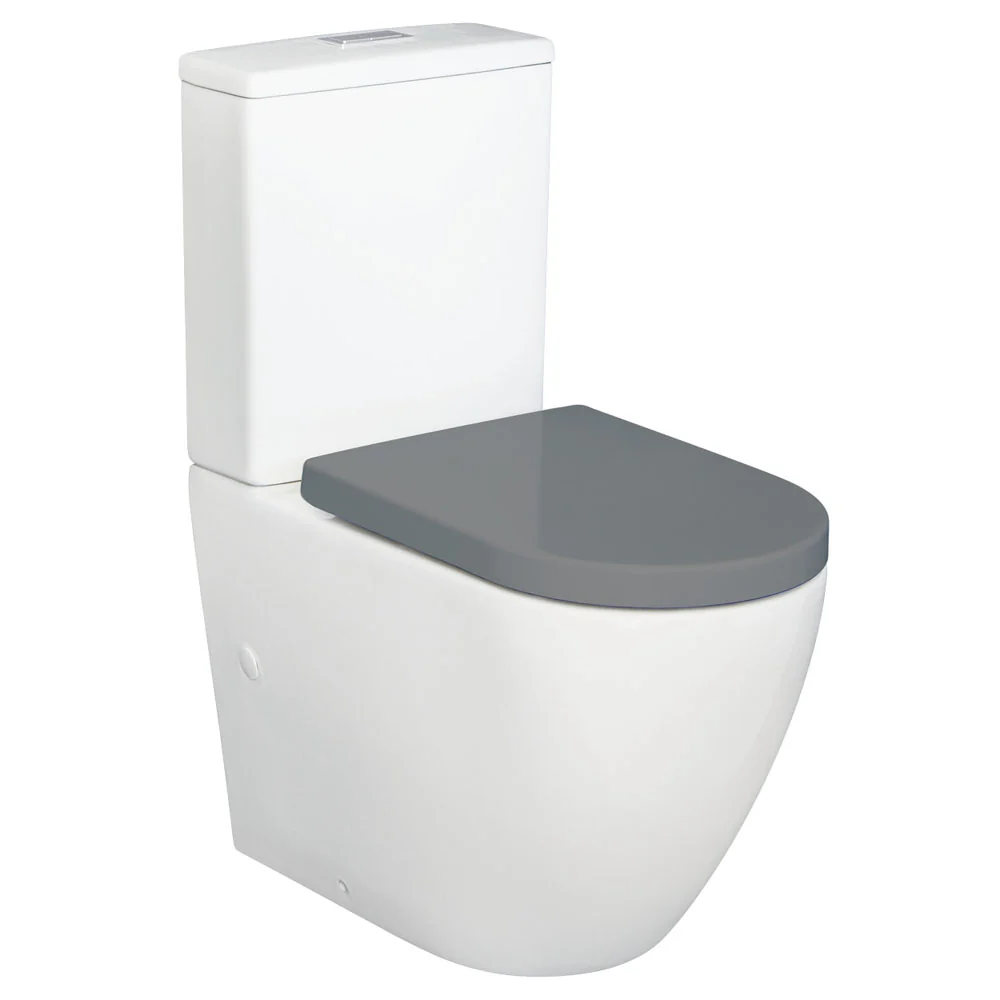 K011G_3_1000x1000 ALIX BACK TO WALL TOILET SUITE, GREY SEAT - Image 1