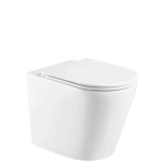 FIENZA ALUCA WALL-FACED TOILET SUITE, SLIM SEAT
