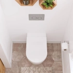 FIENZA ALUCA WALL-FACED TOILET SUITE, SLIM SEAT - Image 4