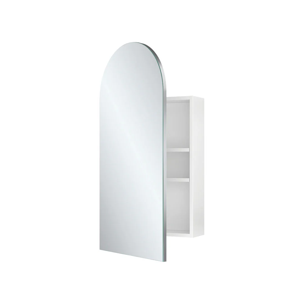 PSH450ARCH_2_1000x1000 ARCH MIRROR CABINET, 450 X 900MM - Image 4