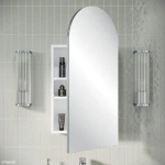 ARCH MIRROR CABINET, 450 X 900MM - Image 3