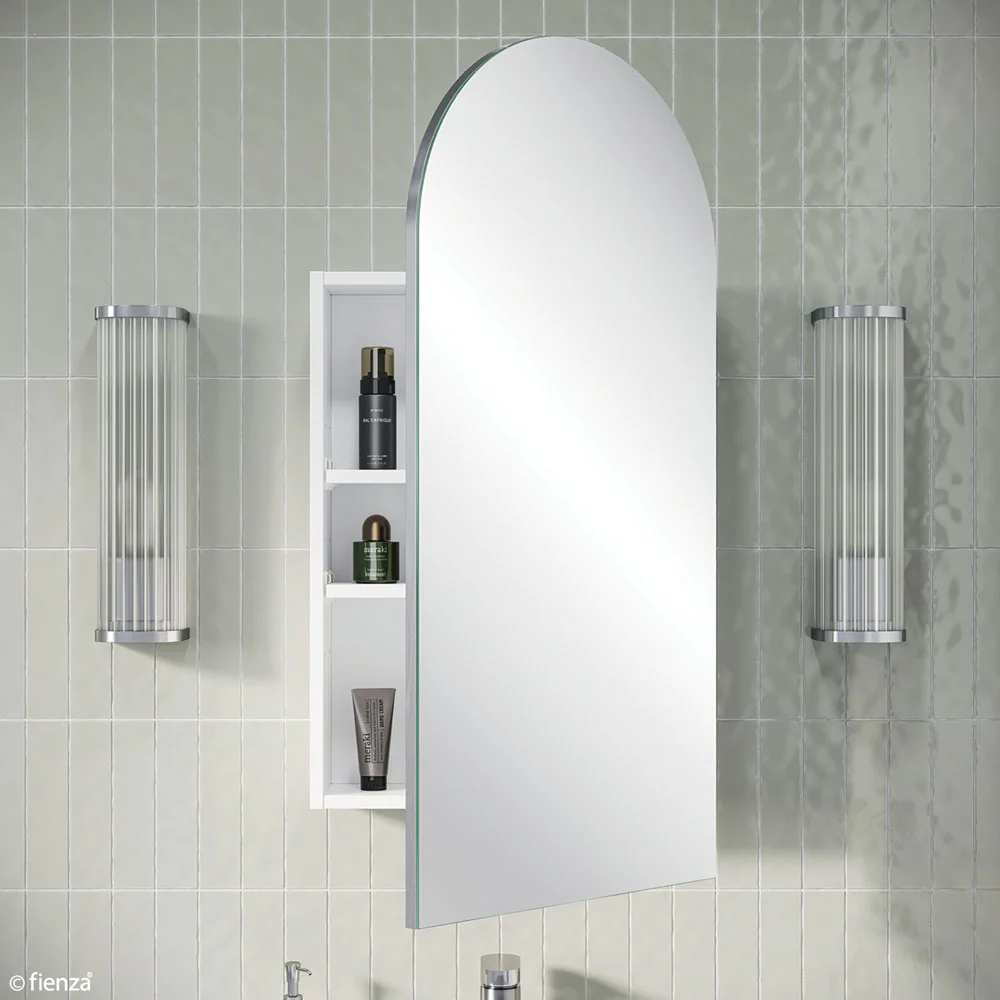 PSH450ARCH_4_1000x1000 ARCH MIRROR CABINET, 450 X 900MM - Image 3