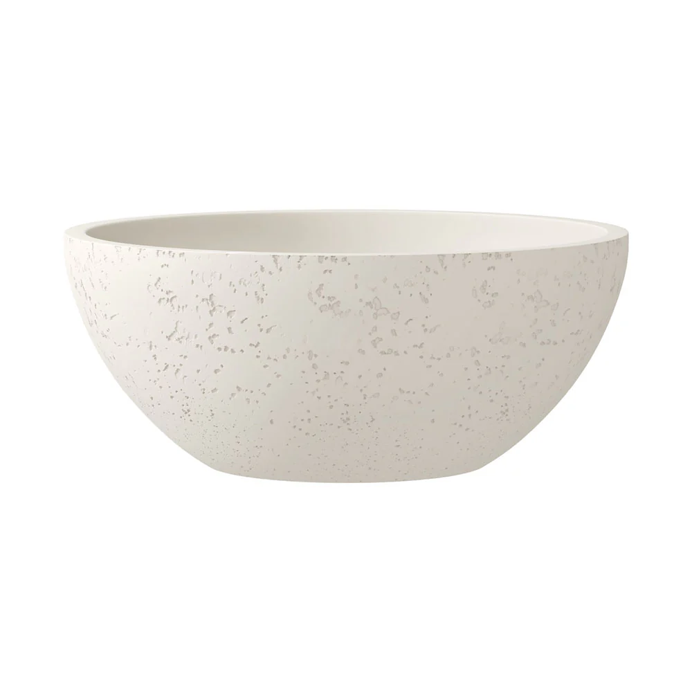 RB074W_3_1000x1000 ALBA ROUND CONCRETE ABOVE COUNTER BASIN, WARM WHITE - Image 1
