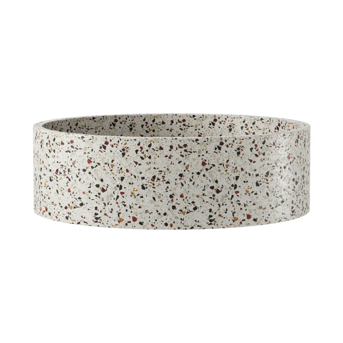 RB199TZ_3-700x700_700x700 JADA ROUND CONCRETE ABOVE COUNTER BASIN, TERRAZZO - Image 2