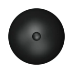 ALUCA MATTE BLACK ABOVE COUNTER BASIN - Image 4