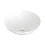 ALUCA MATTE WHITE ABOVE COUNTER BASIN