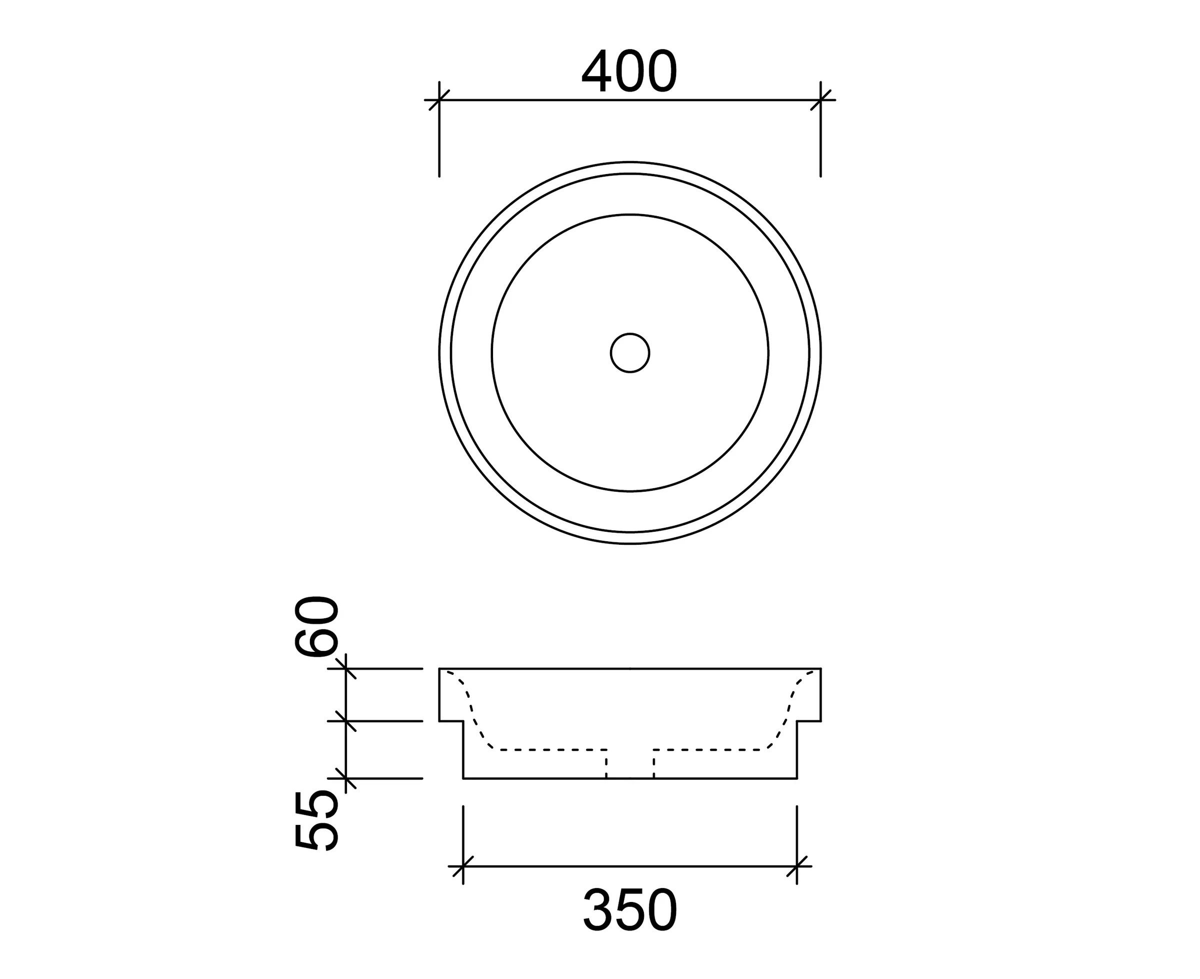 Radius-Specs_2400x1957 RADIUS SEMI INSET BASIN - Image 3