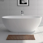 NERO 1550 CAST STONE SOLID SURFACE BATH - Image 3