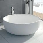 SHINTO 1350 CAST STONE SOLID SURFACE BATH - Image 3