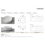 TIMBERLINE ALLURE GLOSS WHITE BASIN - Image 3