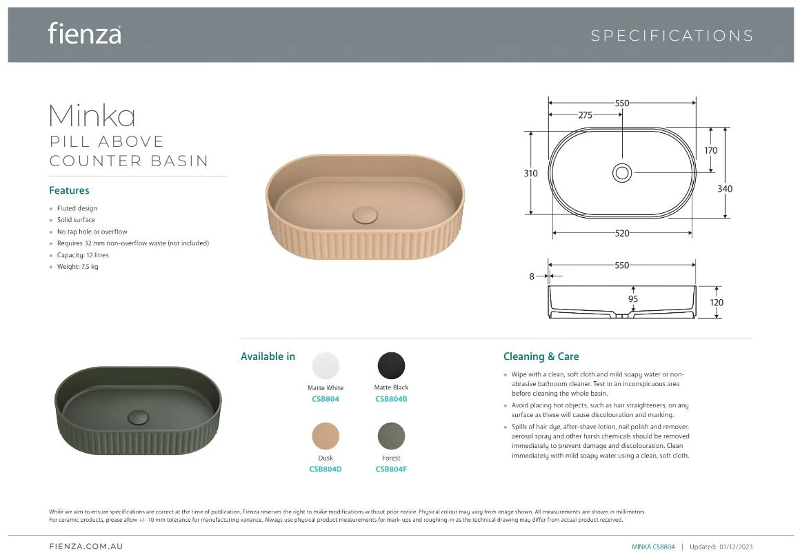 minkapillspec_4012e7a8-591f-409c-aa42-90b78f111519_1160x808 MINKA PILL SOLID SURFACE ABOVE COUNTER BASIN MATTE BLACK - Image 5