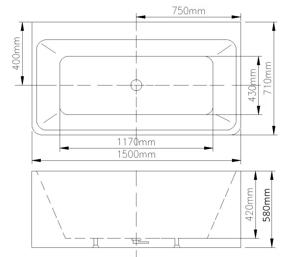 63e341e95030a74a62dd6356_BT058S drawing STELLA Free Standing Bath Tub - Image 4